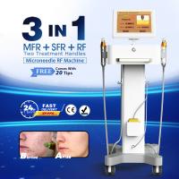 China RF Micro Needle Acne Scar Removal Laser Machine Fractional Microneedling on sale
