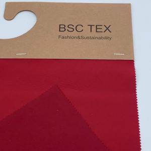 Cottony Imitation Memory Recycled Polyester Sustainable Waterproof Windproof Fabric