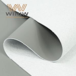 China Morandi Color Series Faux Leather Material For Furniture Polyurethane Vegan Full Grain Nappa Leather supplier