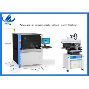 Linha impressora semi automática Machine de Smt do estêncil do PWB das zonas SIRA da impressora 6 do estêncil