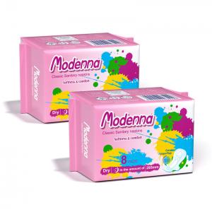 China Private Label Organic Bamboo Cotton Eco Disposable Sanitary Napkins Elderly Menstrual Pads Korean supplier
