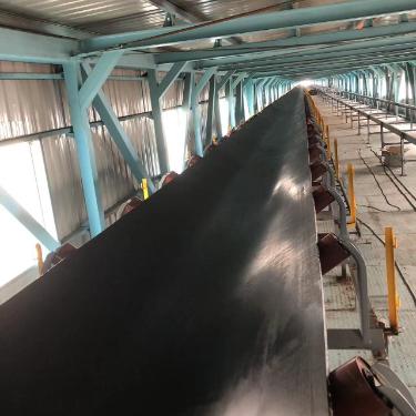 Fixed Industrial Belt Conveyor For Bulk Materials Handling Mining Cement
