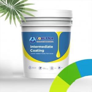 Protective Intermediate Coating Paint Colorful 8m2/Kg Brushing Coating