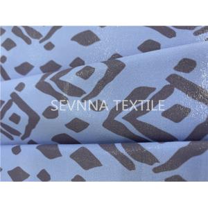 China Tela impermeável da malha do estiramento de 4 maneiras para o nylon Lycra do verde de Eco da impressão da sublimação do totem das caneleiras supplier