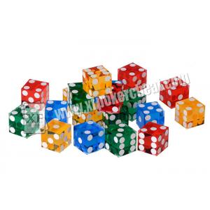 Acrylic Customizable Sharp Magic Trick Dice Gambling Games Regular