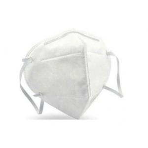 China Flat Folded Kn95 Protective Mask , Kn95 Medical Mask High Level Protection supplier