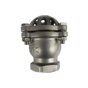China Energy Saving Stainless Steel Foot Valve With Cover , Disc And Bush wholesale