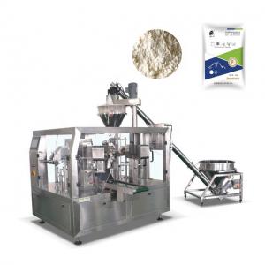 Wheat Flour Medicine Premade Bag Packing Machine 65cycles/Min