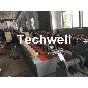 China Polyurethane Foam - Filled Rolling Shutter Roll Forming Machine For Making Door & Window Slats supplier