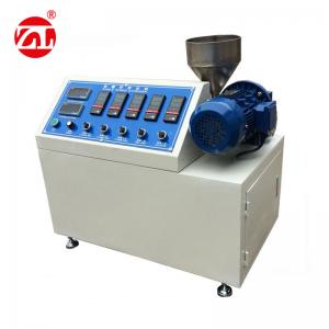 Lab Use Single Screw Extruding Rubber Testing Machine Plastic Pellets Making