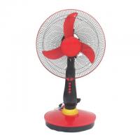 China Solar AC / DC Rechargeable Solar Fan 12V / 220V With Adapter on sale