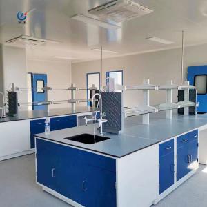 Chemical Resistant Island Table For Laboratory Side Bench Workstation 75cm