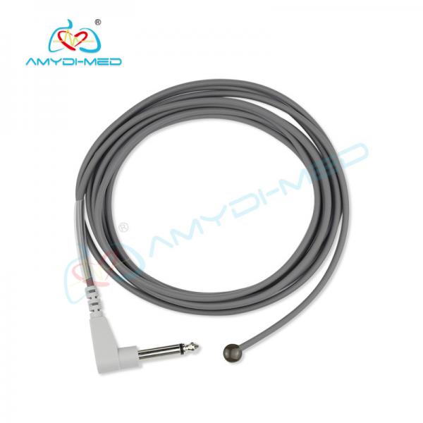 Esophageal / Rectal Medical Temperature Probe Φ6.3 Mono Plug Connector