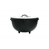 China OEM ODM Cast Iron Dutch Oven With Wooden Lid ISO9005 SGS on sale