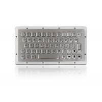 China Compact IP65 Stainless Steel Computer Keyboard For Industrial Access Control Panel Mount on sale