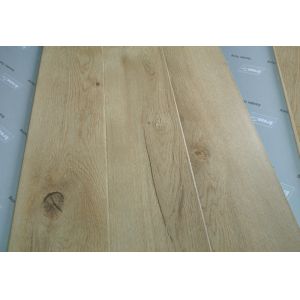 China Simple oak Glossy AC4 Laminate Flooring , HDF Waterproof laminate floor wholesale