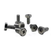 China SS304/316 Cross Recess Hex Head Phillips Machine Screws on sale