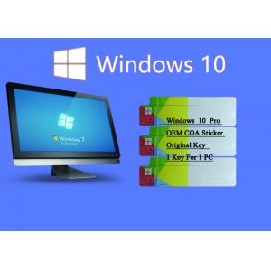 China 100% Original Windows 10 Pro COA Sticker Online Activate Customizable FQC COA X20 supplier