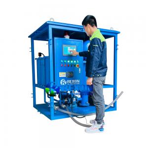2000LPH Double Stage Vacuum Transformer Oil Filtration and Dehydration Plant