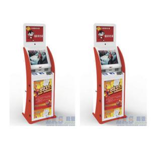 China Information Release Utility Bills Retail Dual Screen Kiosk For Subway Station supplier