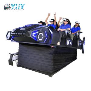China 6 Seats Amusement Park 9d Movie Theatre Virtual Reality Arcade Machine supplier
