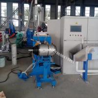 PVC Extrusion Line - Cable Extrusion Equipment Movable Cooling Water Trough Energy Saving