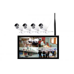 China 300 Cd / M2 10.2 Inch 4 Channel Cctv Lcd Monitor With Wireless Camera supplier