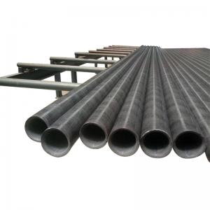 Ms ERW Carbon Steel Pipe ASTM A53 Black Iron Welded Sch40 For Building Material