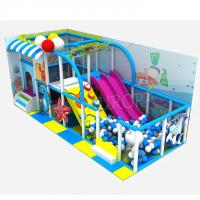 China Blue Kids Ocean Theme Indoor Playground Equipment Water Proof on sale