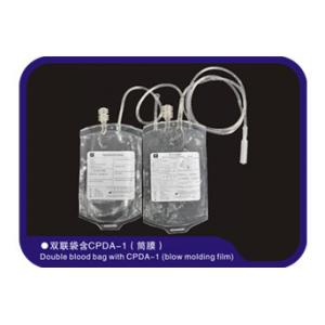 Double 150ml-500ml Medical Blood Bags 16G 17G Ultra Thin Needle