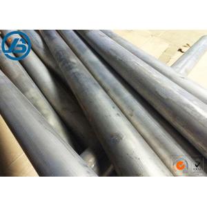 Semi Continue Casting Magnesium Alloy Bar ZK60 Silver Extruded Magnesium Bar Stock