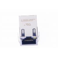 1X1 IEEE 802.3 Magnetic RJ45 Jack Tab Up With G/G LEDs 08B0-1GX1-06-F