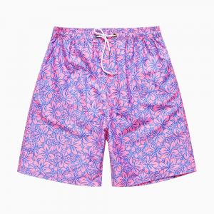 China Quick Dry Surf Board Men Mid Length Beach Pants Swim Trunks Board Shorts supplier