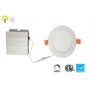 China 12W 6inch LED Slim Round Panel Downlight For Jewelry Store / Exhibition Hall supplier