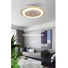 China Wholesale factory Fashionable Modern Remote Control Deluxe Led Ceiling Strip Hanging Light with Fan wholesale