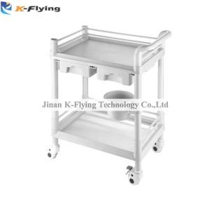 China Treatment nursing Trolley Cart Abs Plastic Hospital Medical trolley supplier