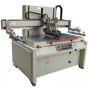 220V 6Bar Flat Screen Printing Machine Singel Color for Acrylic Sheet