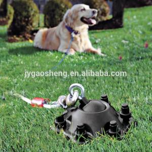 China Heavy Duty 100FT Dog Trolley System with Large Dog Capacity and Customizable Length in Multiple Colors supplier