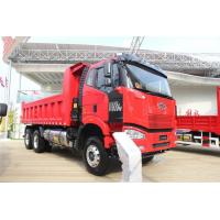 China FAW J6P Diesel Self Loading Dump Truck 6*4 Load Capacity 31 - 40t on sale