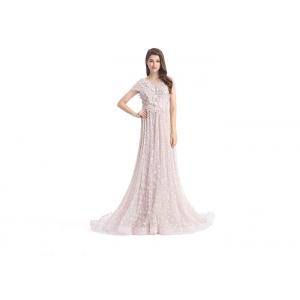 Ivory Appliqued Lace Embroidery Wedding Bridesmaid Dresses For Evening Party