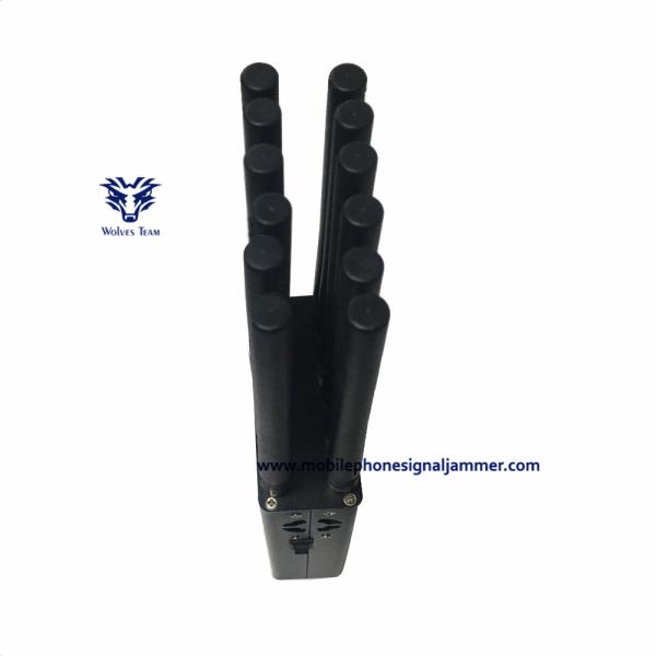 El PDA G/M DCS Rebolabile 3G 4G WIFI GPS RF de 12 bandas fastidia de 130 a 500 la emisión del megaciclo
