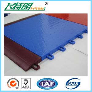 China PP Anti Slip Plastic Interlocking Rubber Floor Tiles For Table Tennis Sport supplier