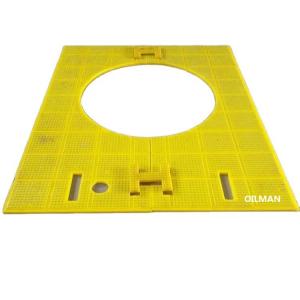 Rotary Table Rig Floor Anti Slip Mats For Oil Drilling Equipment 27 1/2"