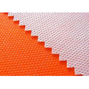 100% PP Spunbond Nonwoven Fabric , Spunbond Polypropylene Fabric With PE Film