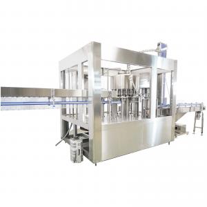 4.4kw Carbonated Beverage Filling Machine 5.2kw Automatic Soda Bottling Plant