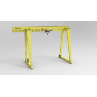 Q355E Material Low Temperature Resistance Single Girder Mobile Gantry Crane 15 Tons With Wire Rope Hoist