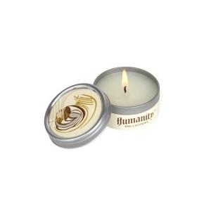 China Silver Scented Tin Candles Customized Fragrance 100% Soy Wax Decoration supplier