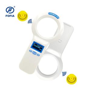 China USB Powered RFID Microchip Scanner With 3 AA Power And Built-In System Clock Handheld supplier