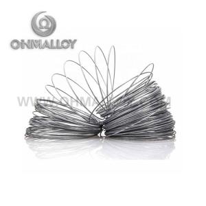 China Magnetic FeCrAl Alloy Aluchrom W Round Wire For Formed Tubular Heaters supplier