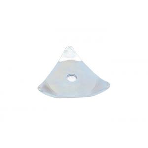 Triangular Plate Geophone Case Metal 1 Pcs Supplied With Screw Bolt